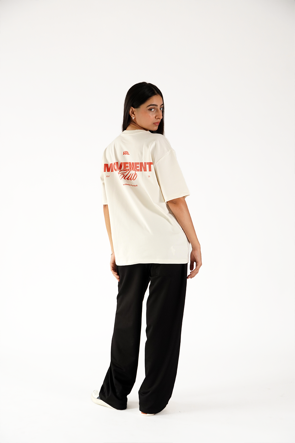 MVMNT TEE CREAM