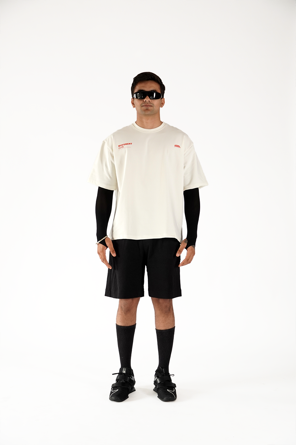 MVMNT TEE CREAM