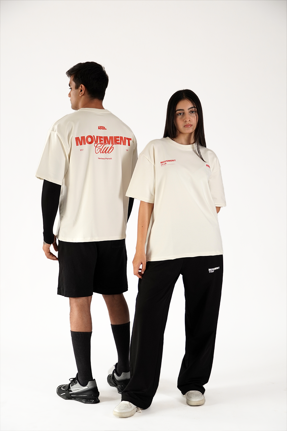 MVMNT TEE CREAM