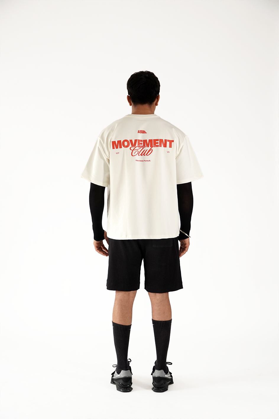 MVMNT TEE CREAM