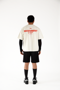 MVMNT TEE CREAM